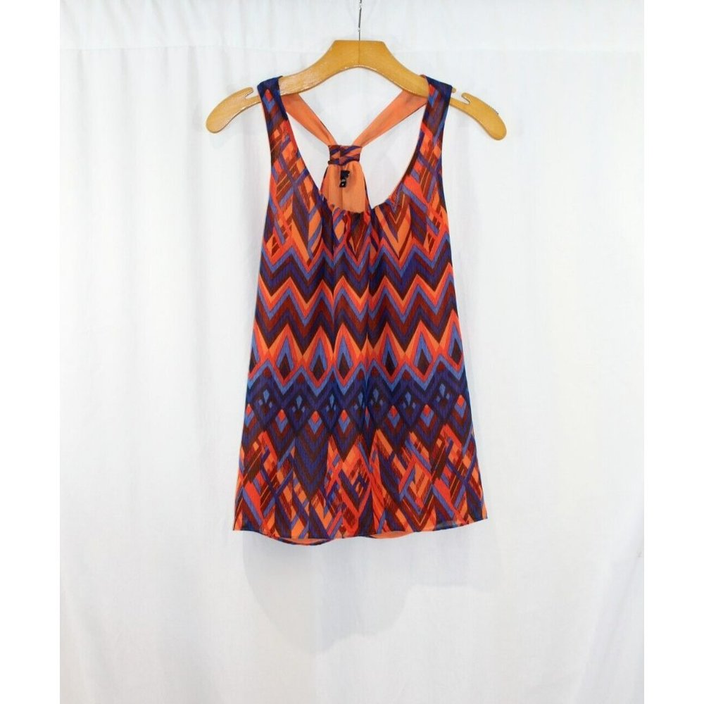 Gap Womens Multicolor Patterned Sleeveless Blouse XS